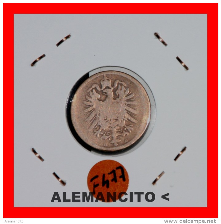ALEMANIA  -   IMPERIO  -  DEUTSCHES REICH - 1 Pfn: AÑO 1873-D - 2 Pfennig