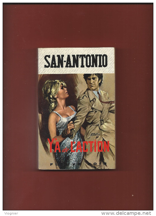 San-Antonio Frédéric DARD Y'a De L'action N° 589  Collection Spécial Police SP  1967 - San Antonio