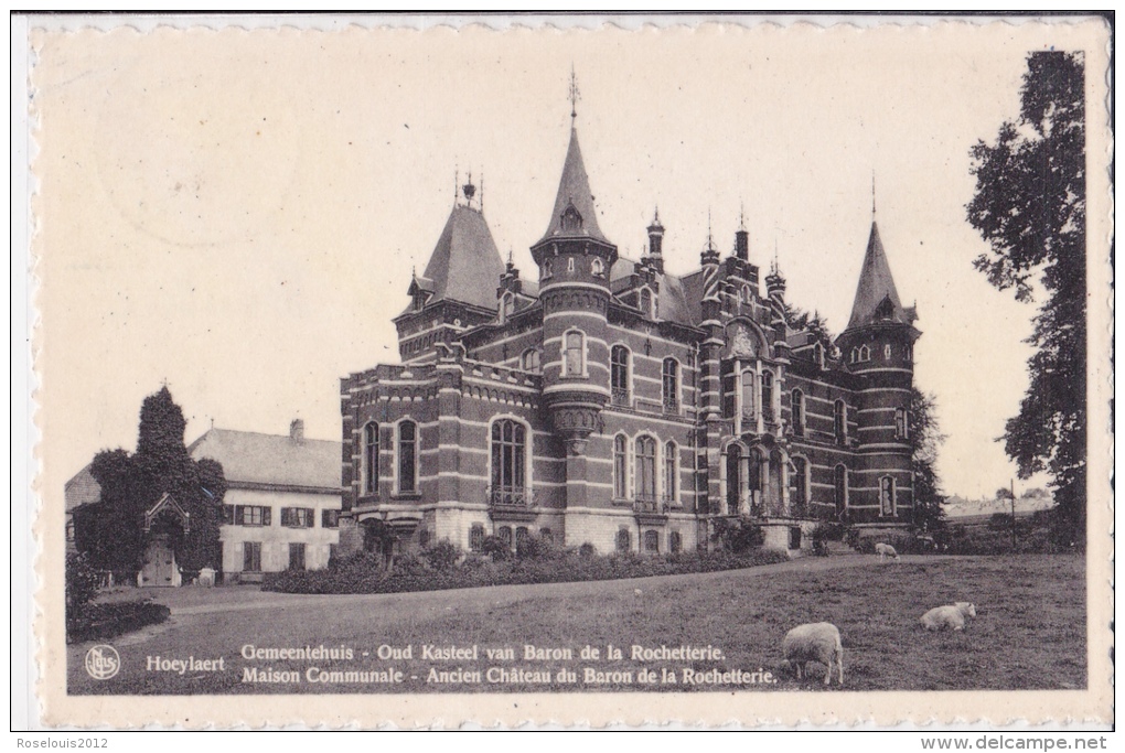 HOEILAART : Gemeentehuis - Oud Kasteel Van Baron De La Rochetterie - Hoeilaart