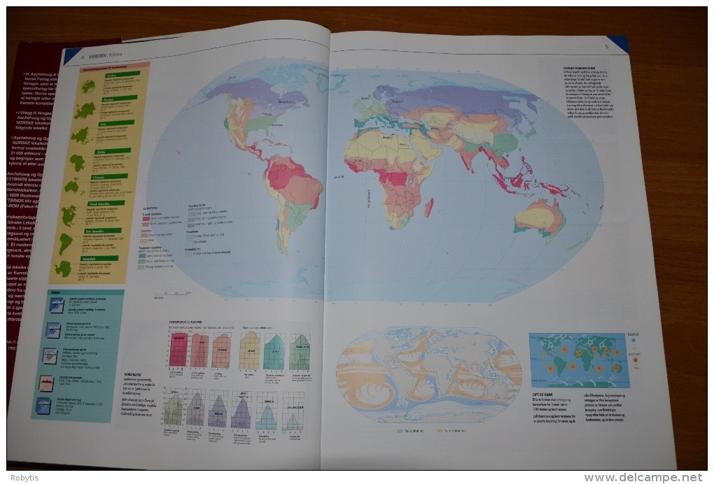 Norge Norway Book  ATLAS  MAPS FLAGS - Scandinavische Talen