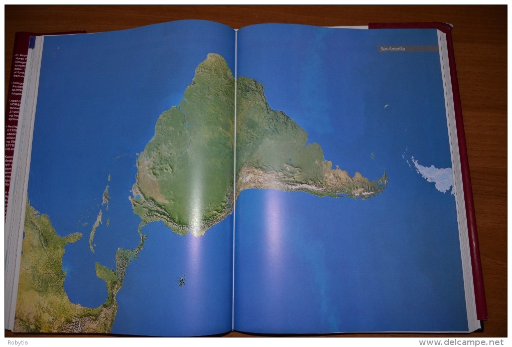 Norge Norway book  ATLAS  MAPS FLAGS