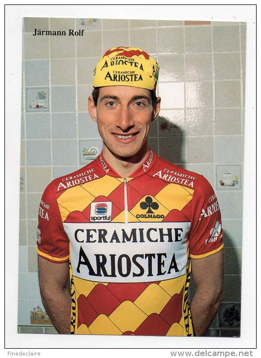Cyclisme - Järmann Rolf, Ceramiche Ariostea 1992 - Cycling