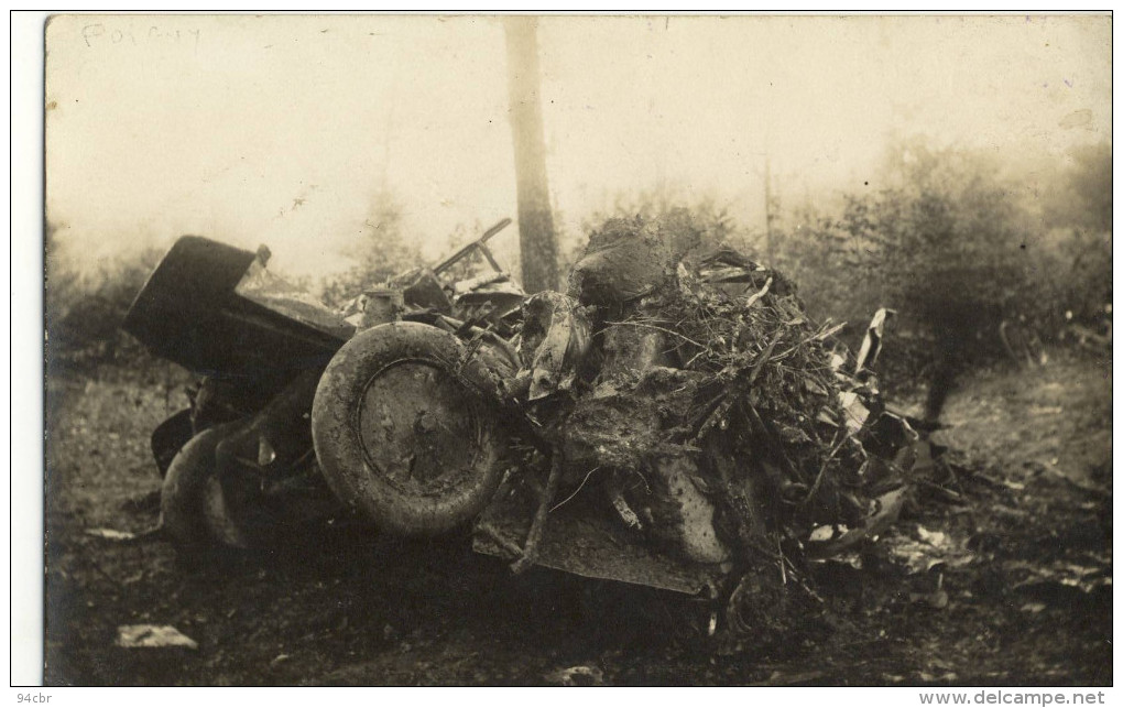 CPA (aviation ) B4 Accident   (carte Photo  A Situer) - Accidentes