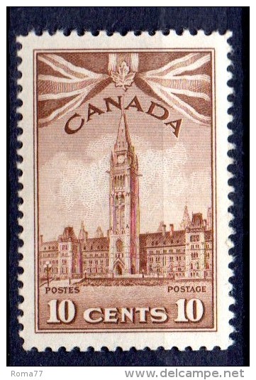 Y973 - CANADA' 1943 , Y&T N. 213 * Mint - Neufs