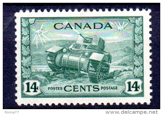 Y974 - CANADA' 1943 , Y&T N. 215 * Mint - Nuevos