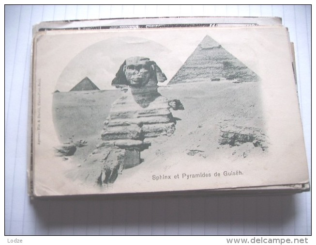 Egypte Egypt Pyramids Pyramides  And Sfynx Old - Pyramides