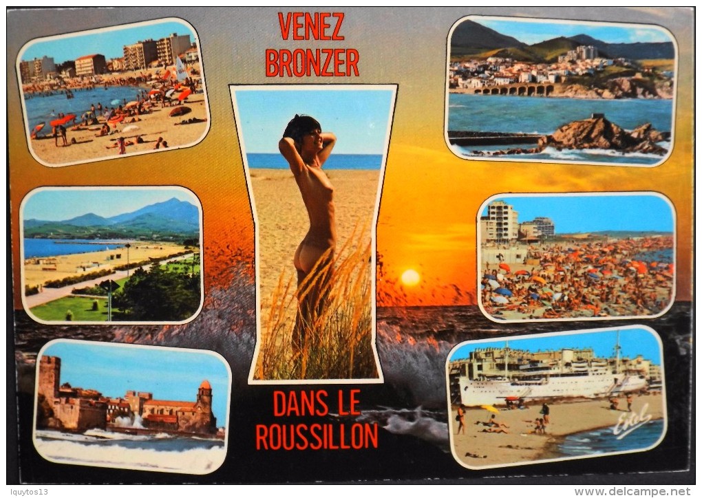 CPM - CANET-PLAGE - Venez Bronzer Dans Le Roussillon - Neuve - - Canet En Roussillon