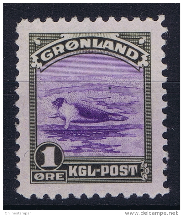 Greenland: Mi Nr 8 MNH/** Sans Charnière  Postfrisch  1945 - Unused Stamps