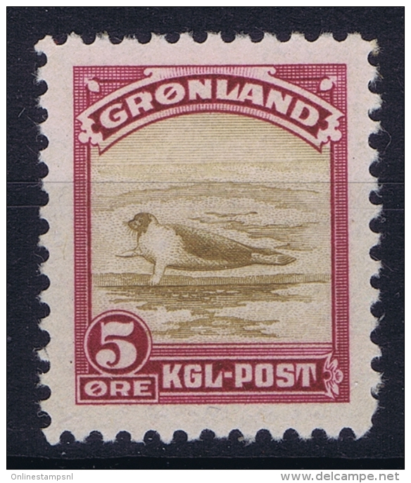 Greenland: Mi Nr 9 MNH/** Sans Charnière  Postfrisch  1945 - Ongebruikt