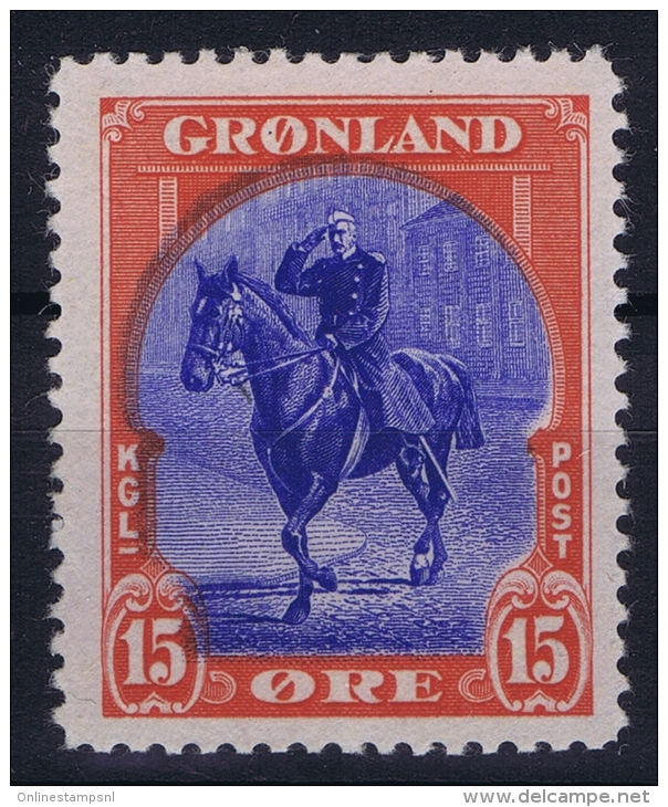 Greenland: Mi Nr 12 MNH/** Sans Charnière  Postfrisch  1945 - Unused Stamps