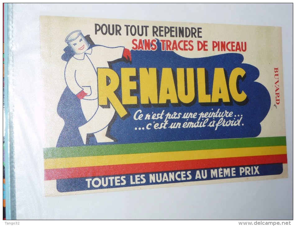 BUVARD COLLECTION   Peinture   RENAULAC - Peintures