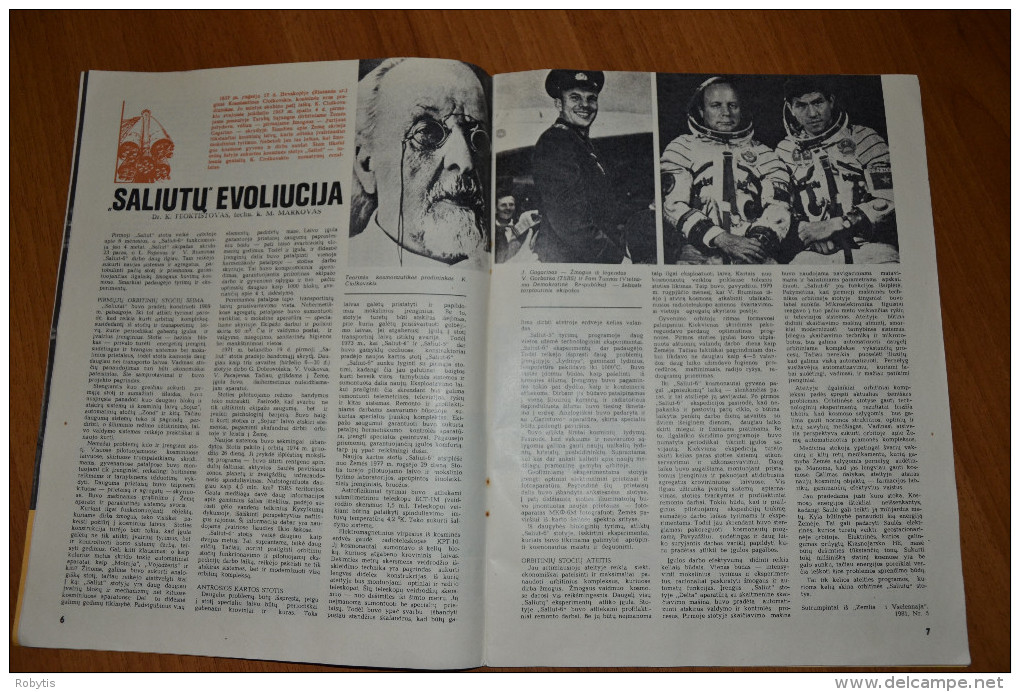 Litauen Lithuania Magazine Science And Life 1982 Nr.9 - Magazines