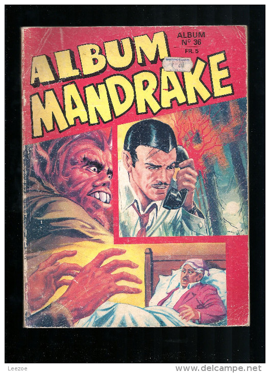 Mandrake (Série Chronologique Album) : N° 36, Recueil 36 (07, 08, 09, 10, 11, 12) - Mandrake