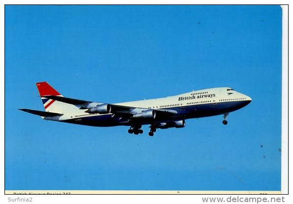 AVIATION - BRITISH AIRWAYS BOEING 747 - CHARLES SKILTON  299  Ap201 - 1946-....: Moderne