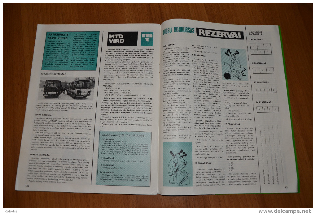 Litauen Lithuania Magazine Science and Technology 1982 nr.4