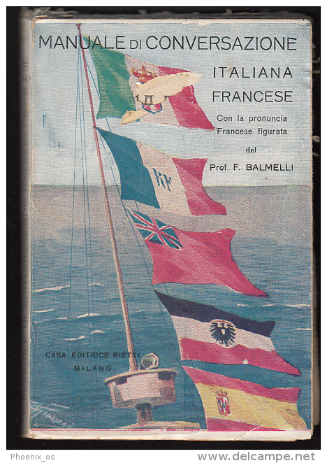 Italian French Dictionary - Milano 1934 - Dictionaries