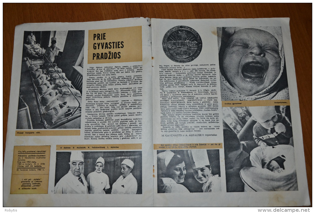 Litauen Lithuania Magazine Soviet Woman 1983 Nr.6 - Revues & Journaux