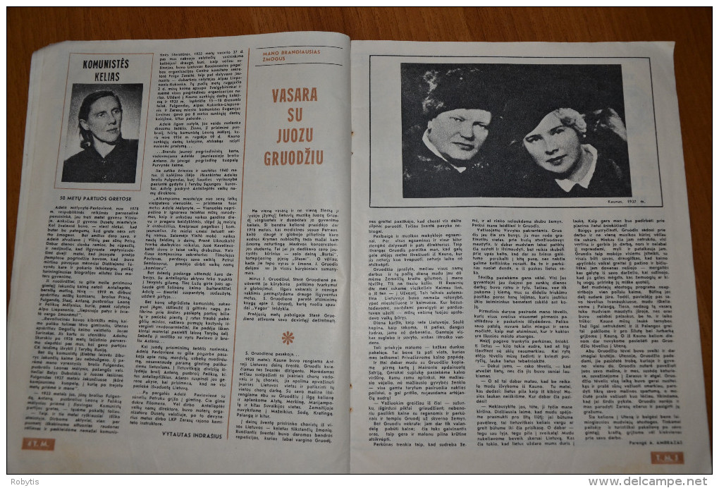 Litauen Lithuania Magazine Soviet Woman 1983 Nr.6 - Revues & Journaux