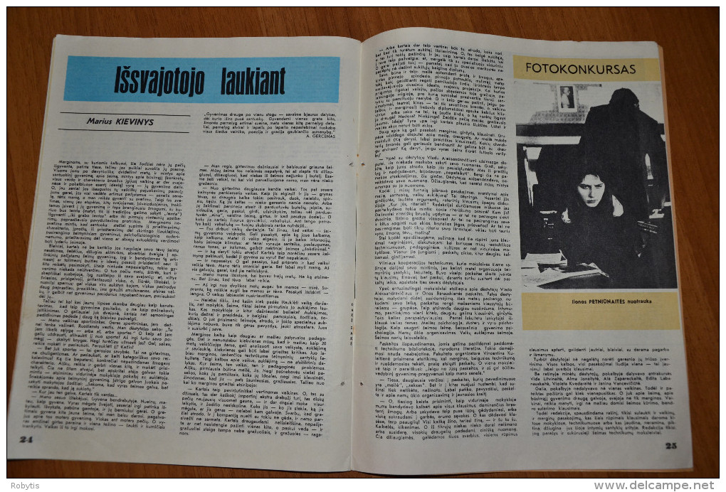 Litauen Lithuania Magazine Student 1980 nr.10