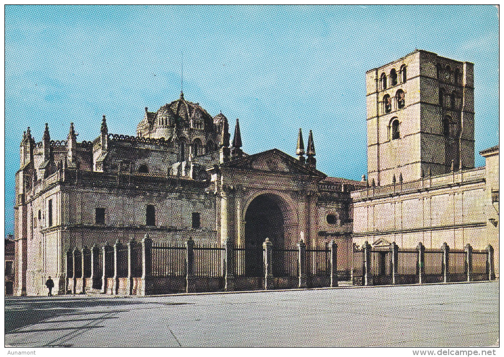 España--Zamora--1973--Catedral-----Madrid--a, San Quentin, Francia - Zamora