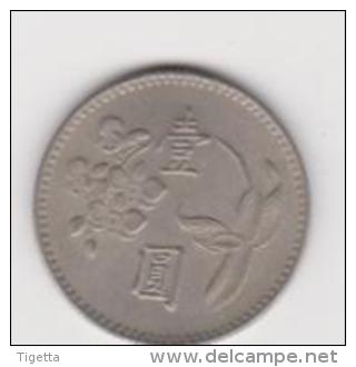 TAIWAN   1 YUAN  ANNO 1974 - Taiwán