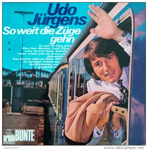 * LP *  UDO JÜRGENS - SO WEIT DIE ZÜGE GEHN (Germany 1973 EX-!!!) - Autres - Musique Allemande