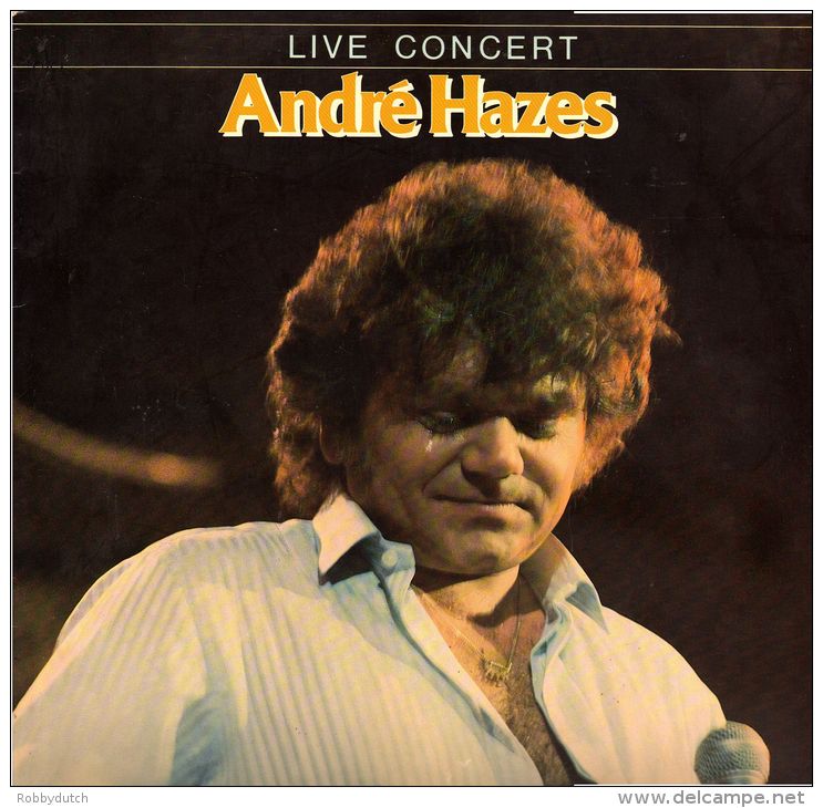 * LP *  ANDRE HAZES - LIVE CONCERT (Holland 1983 EX-!!!) - Andere - Nederlandstalig