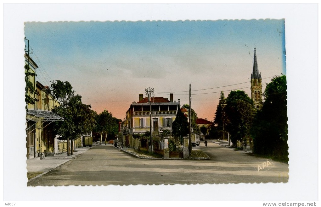 LIBOS (Lot Et Garonne) - CPSM - Vue Centrale - Postée En 1953 - Libos