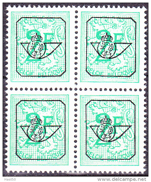 Belgien Belgium Belgique - Vorausentwertung/Precancels/Préoblitérés Wit Papier 1967/75 - Postfrisch MNH - Typos 1967-85 (Lion Et Banderole)