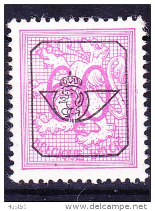 Belgien Belgium Belgique - Vorausentwertung/Precancels/Préoblitérés Wit Papier 1967/75 - Postfrisch MNH - Typos 1967-85 (Lion Et Banderole)