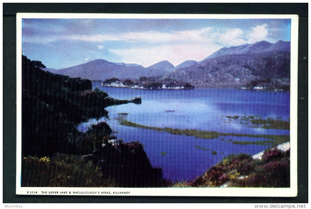 IRELAND  -  Magillicuddy's Reeks  The Upper Lake  Unused Vintage Postcard As Scan - Kerry