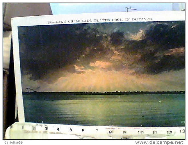 USA LAKE CHAMPLAIN PLATTSBURGH  1930 VB1930  FB7070 - Burlington