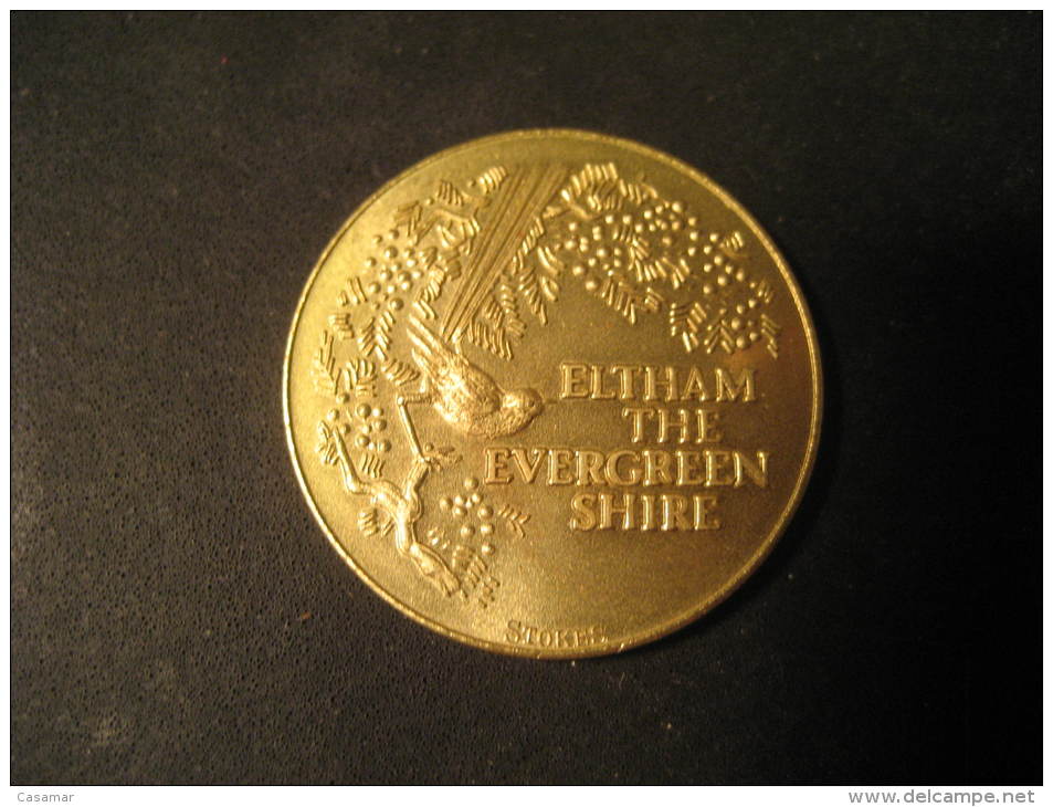 SHIRE OF ELTHAM 1971 Centenary Medal AUSTRALIA - Autres & Non Classés