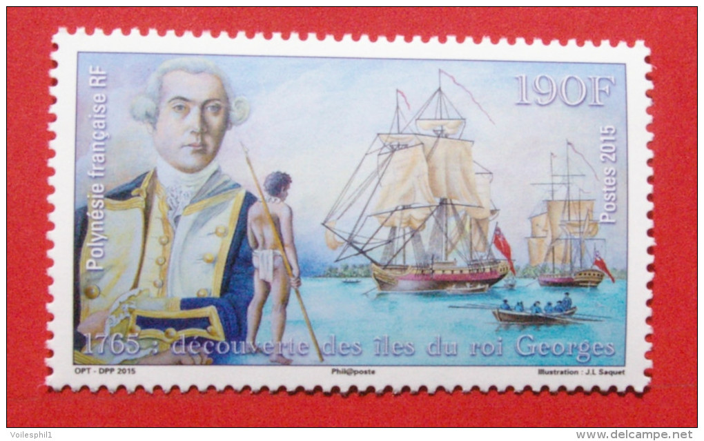 Decouvertes Des Iles Du Roi Georges 1765 Polynésie Francaise - Ungebraucht