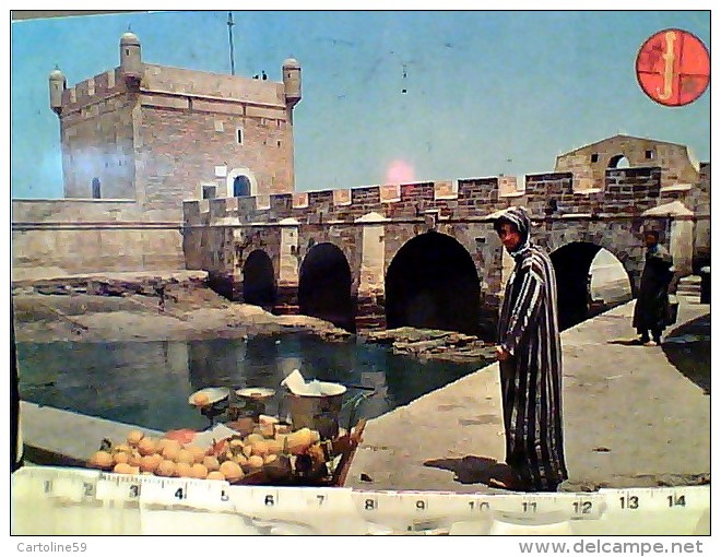 MAROCCO MAROC ESSAOUIRA Le Bastion ANIME  VB1974  FB7095 - Altri & Non Classificati