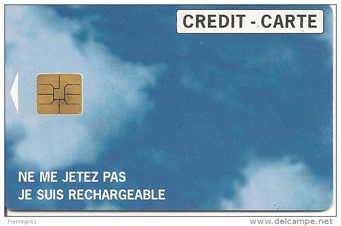 CARTE*-PUCE-SO3-CREDIT CARTE-BLEUE-TBE - Cartes Bancaires Jetables