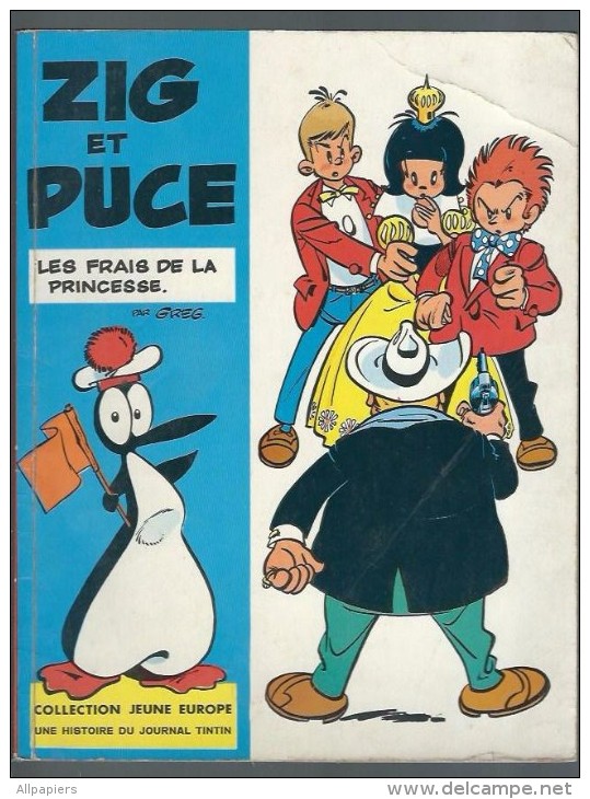 Zig Et Puce Les Frais De La Princesse Par Greg De 1970 - Zig Et Puce