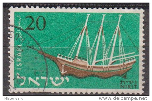 ISRAEL 1958 Tradicion Marítima En Israel. USADO - USED. - Usados (sin Tab)