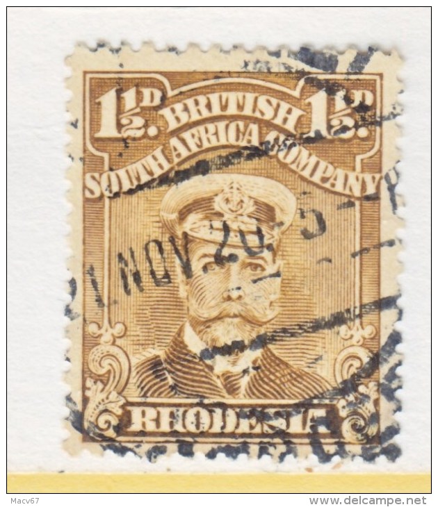 BR. SOUTH  AFRICA CO    121   (o) - Southern Rhodesia (...-1964)