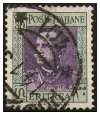 Italia Regno 1931 - Eritrea - Effigge Di V.E. III Cat Unificato Al N° 197 - Erythrée