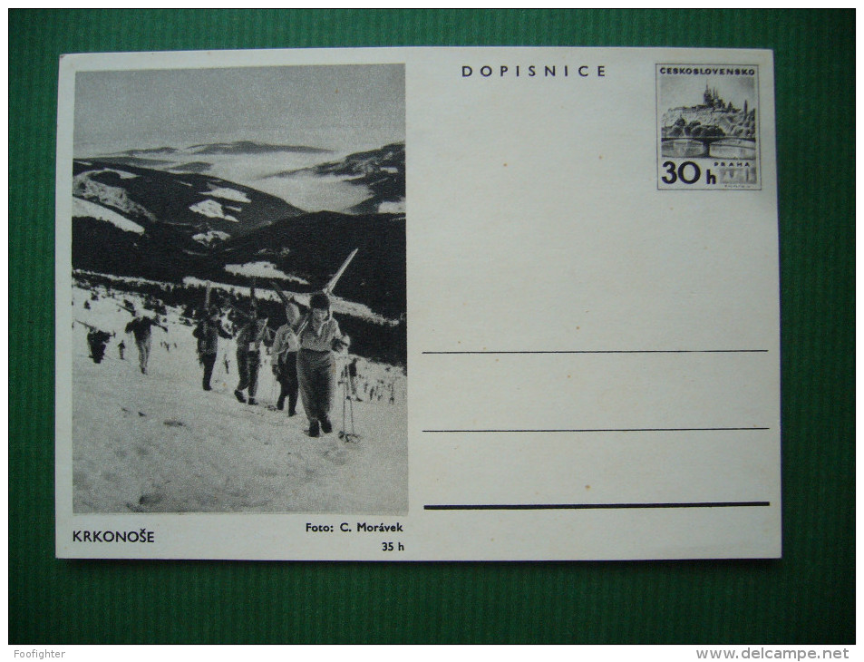 Czechoslovakia 1965: CDV 153-8 -  Postal Stationery Entier Ganzsache - Krkonose - Unused - Enveloppes