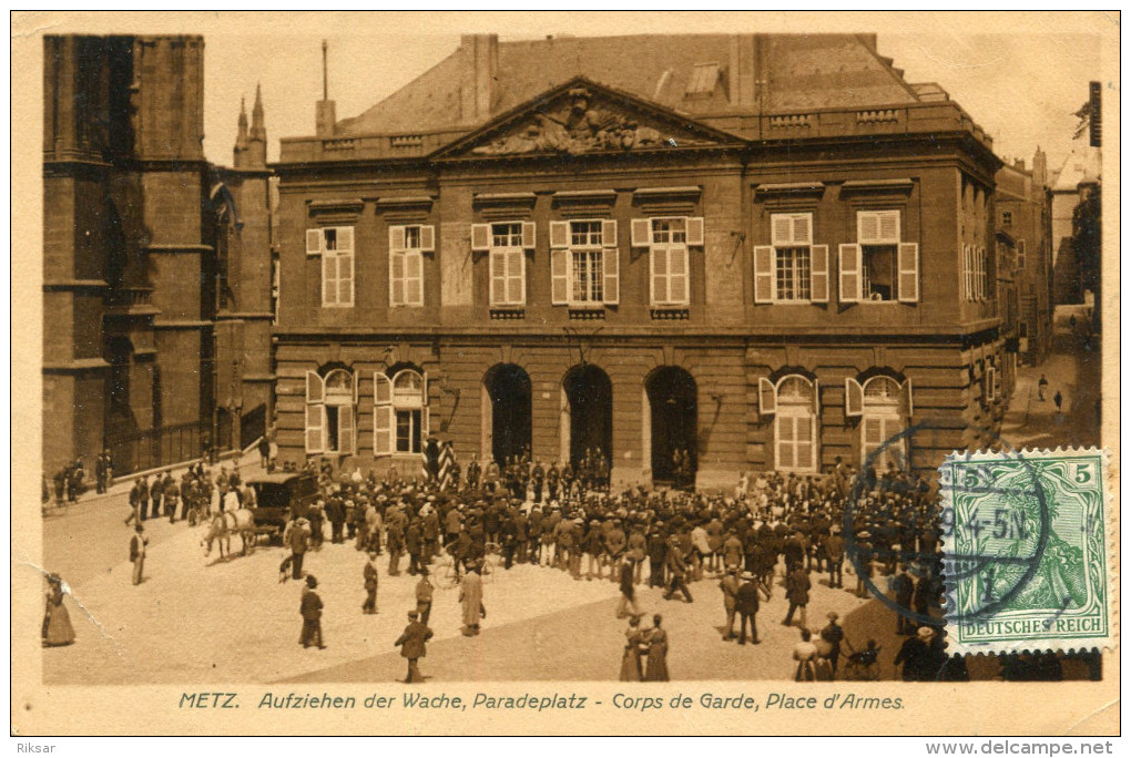 METZ(MOSELLE) MILITAIRE - Metz