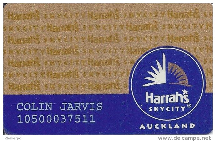 Harrah's Casino Skycity Aukland Slot Card   .....[FSC][RSC]... - Casino Cards