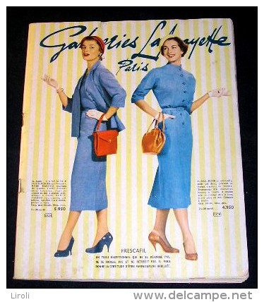 Catalogue. GALERIES LAFAYETTE. ETE 1955. SAISON - Fashion