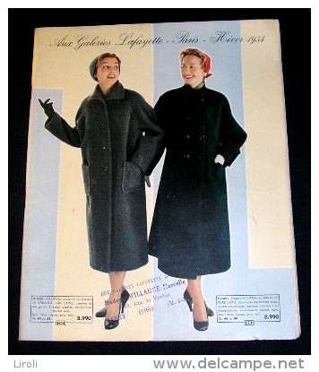 Catalogue. GALERIES LAFAYETTE. HIVER 1954 - Mode