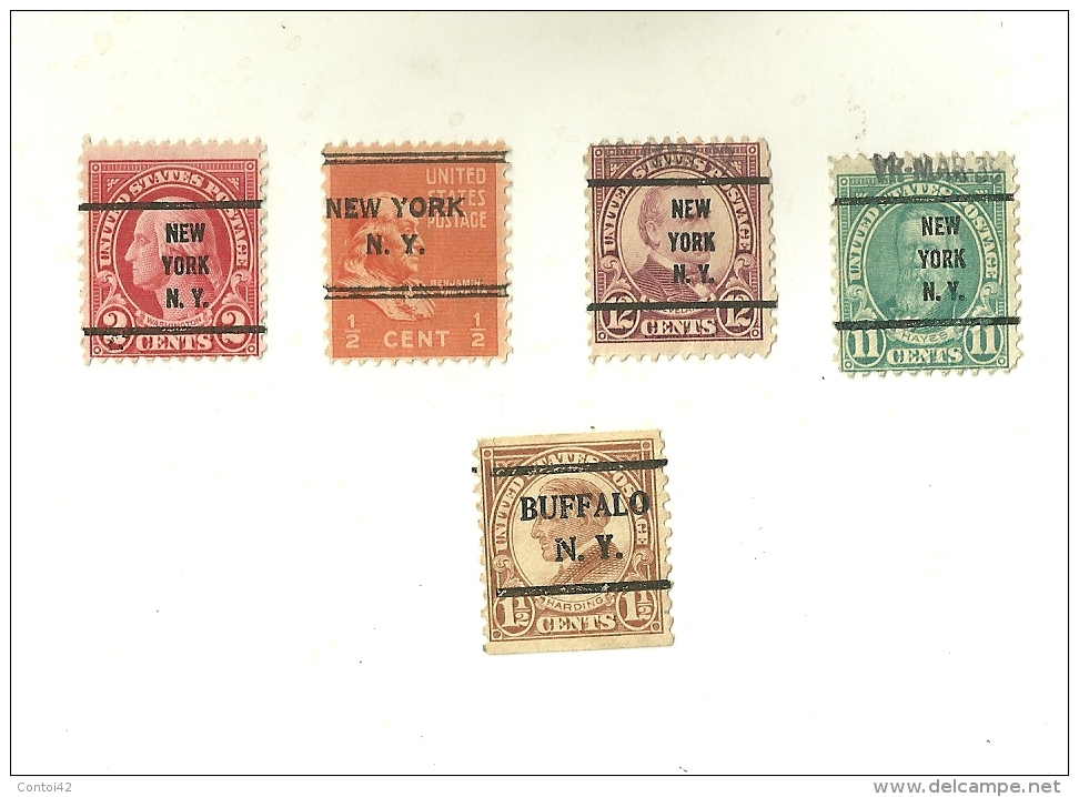 TIMBRE STAMP NEW YORK BUFFALO UNITED POSTAGE COLLECTION OBLITERATION ETATS UNIS - Sonstige - Amerika