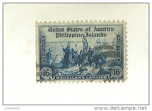 TIMBRE STAMP PHILIPPINES UNITED STATES OF AMERICA PHILIPPINE ISLAND  POSTAGE COLLECTION OBLITERATION ETATS UNIS - Filippine