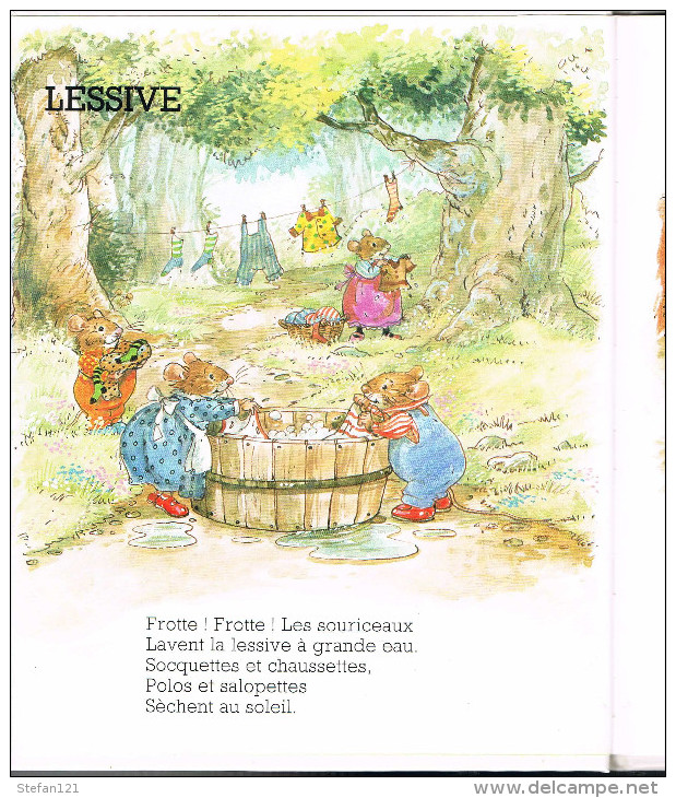 Joue Avec Les Mots - Rosalind Sutton  - 1990 - 20 Pages 23,7 X 19,5 Cm - 0-6 Años