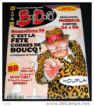 BO DOÏ. 16. BOUCQ. MOEBIUS. PIN-UP - Bodoï