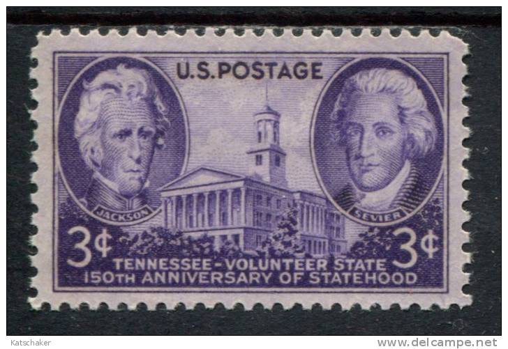 199951822 USA POSTFRIS MINT NEVER HINGED POSTFRISCH EINWANDFREI SCOTT 941 Tennesse Statehoos - Ongebruikt